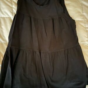 Time and Tru Charcoal Sleeveless Top